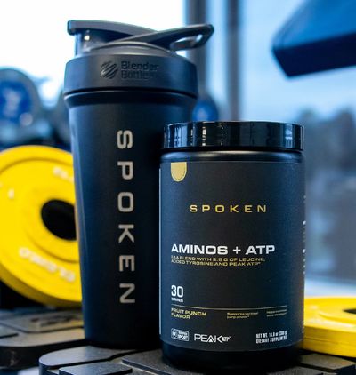 Spoken Aminos + PEAK ATP Aminohappojuomajauhe 30 annosta/ 300g Fruit Punch Flavor